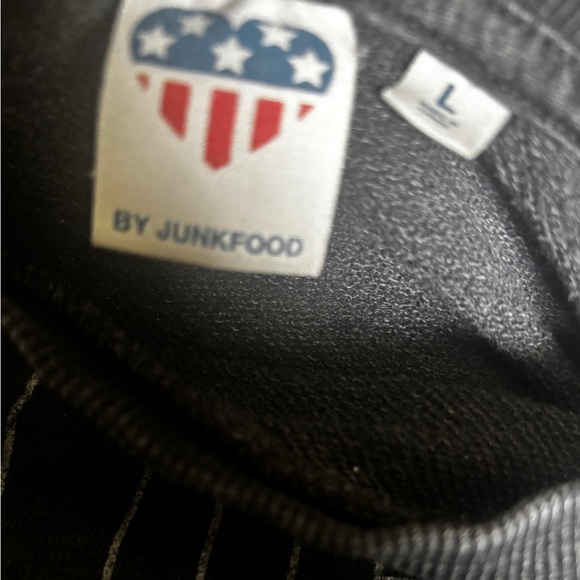 Pink Floyd Graphic Cropped Crewneck Sweatshirt Charcoal Black Size: Large - Picture 5 of 5